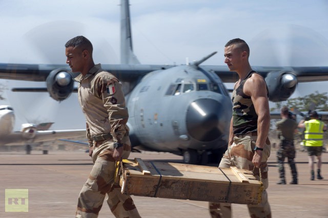 Vũ khí, trang bị được Anh, Pháp chuyển đến Mali